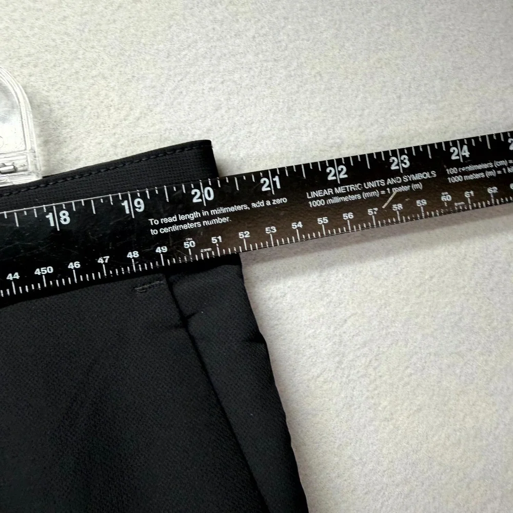 Banana Republic Chino Pant Mens 40x34 Black Active Tech Straight Fit Performance